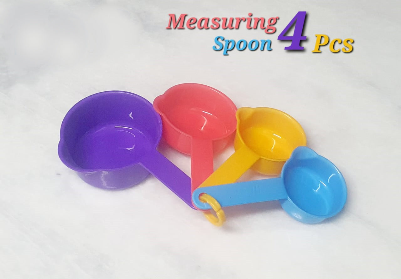 4 Pcs Multi-Color Measuring Cup set