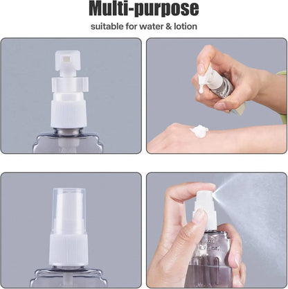 4 in 1 Travel Leak Proof Refillable Liquid Bottles