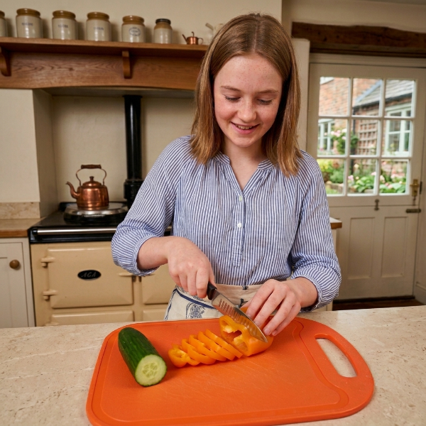 2 in 1 Portable Cutting Board Knife Kit