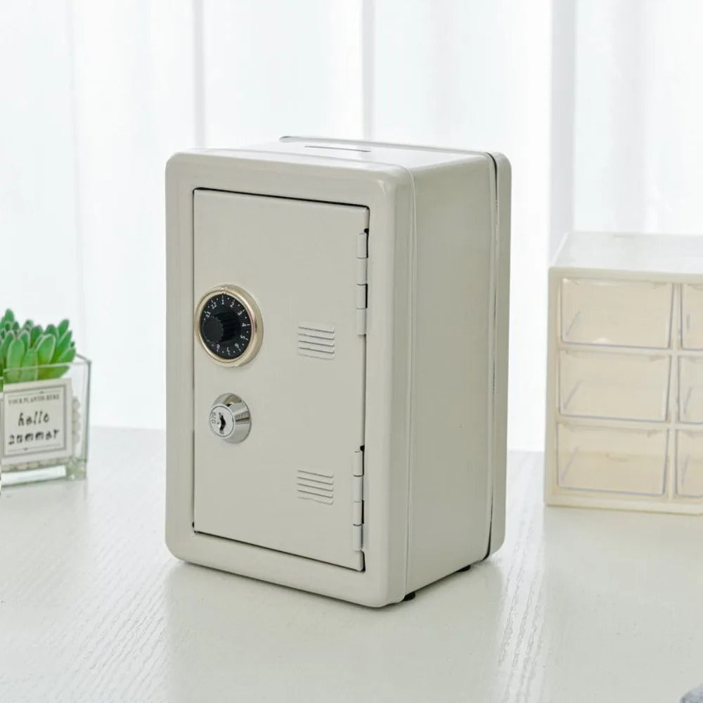 Metal Saving Box with Password & Key Lock