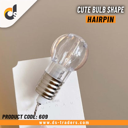 Cute Bulb Shape Hairpin
