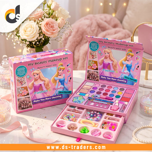 Kids Pretend Play Beauty Makeup Accessories Set
