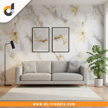Self Adhesive Foamic Marble Sheet (120x40 Inches)
