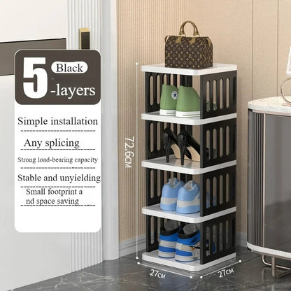 5 Layer Adjustable Shoe Rack