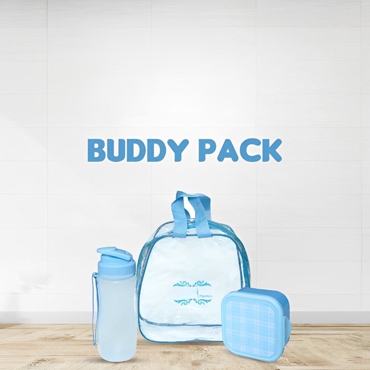 Buddy Pack (Bottle and School Lunch Box) With Handle Bag