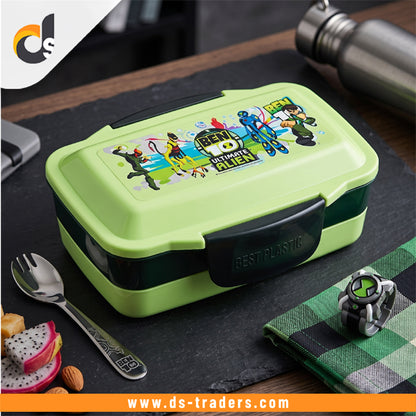 Portable Cartoon Kids Lunch Box