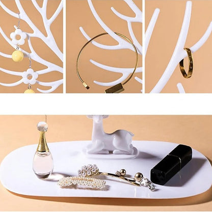 Creative Deer Tree Shape Jewelry Organizer