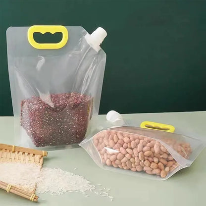 Grain Storage Transparent Plastic Bag