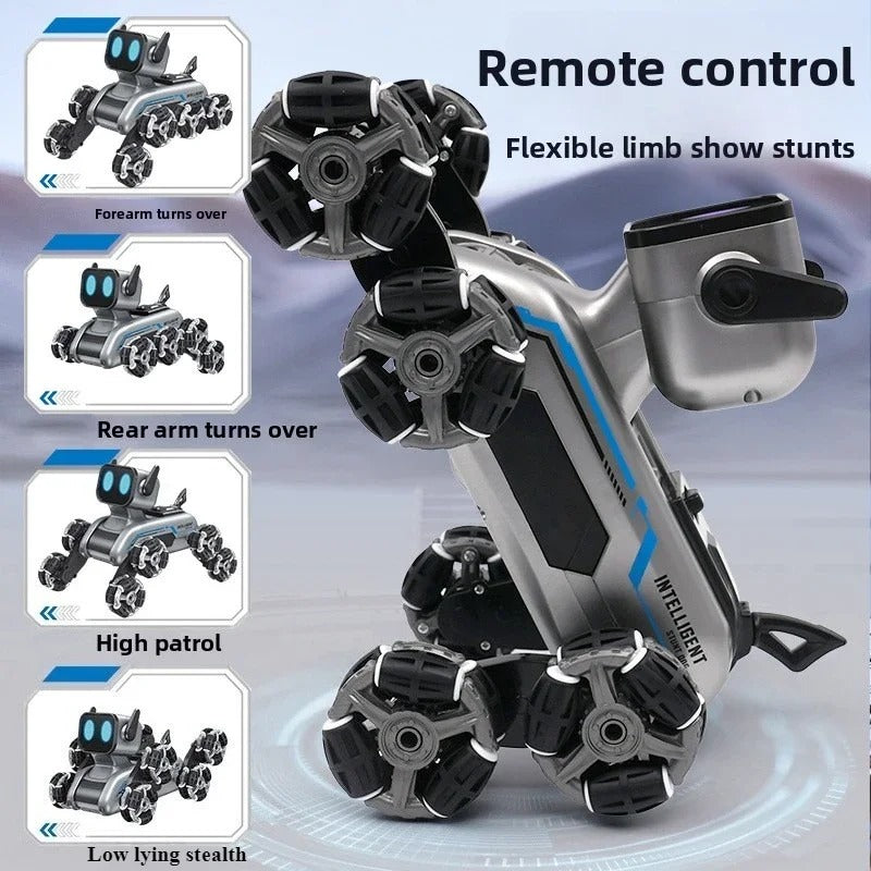 Remote & Watch Control Stunt Spray Robot Car