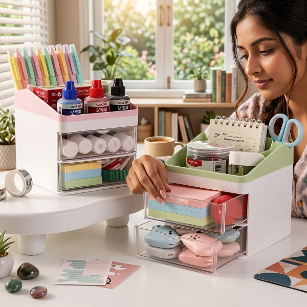 Portable Drawer Type Storage Box