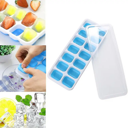 14 Grid Ice Mold with Lid