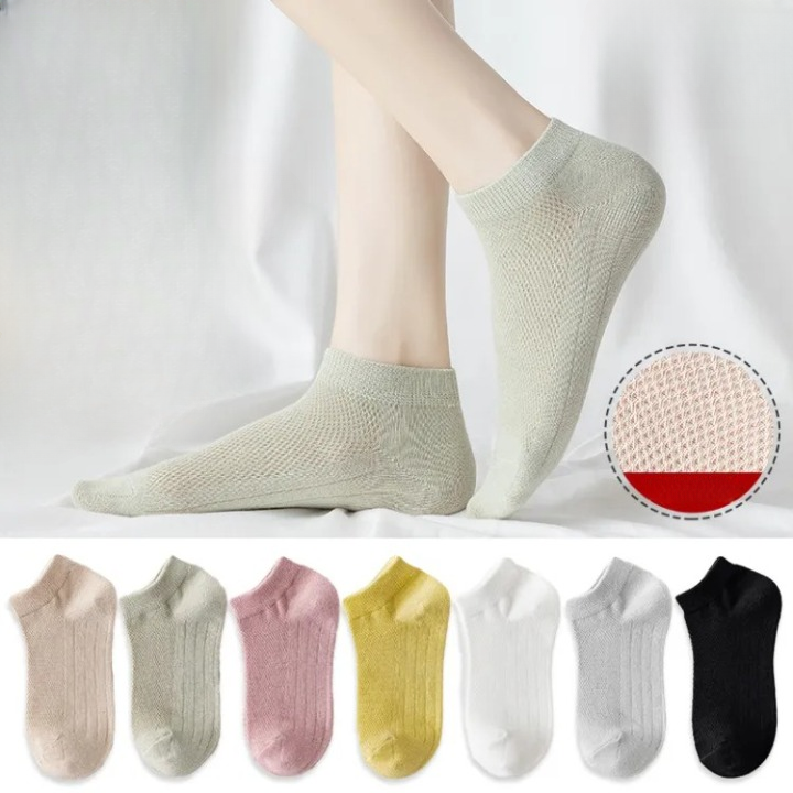 5Pairs/Set Fashion Women's Cotton summer Socks