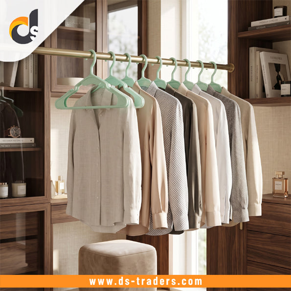 6PCs Anti-Slip Clothes Hanger Set