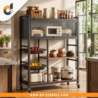 Multi-Layer Kitchen Pantry Storage Organizer