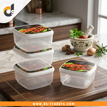 4PCs Multipurpose Plastic Bowl Set