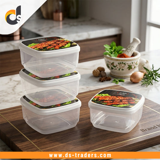 4PCs Multipurpose Plastic Bowl Set