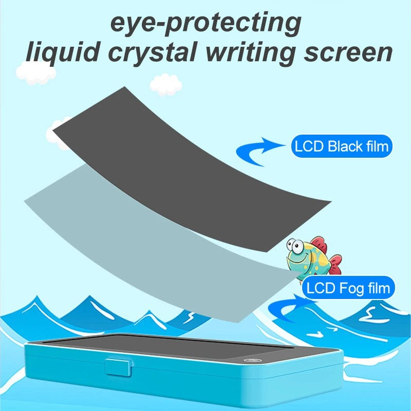 LCD Drawing Tablet with Pencil Box