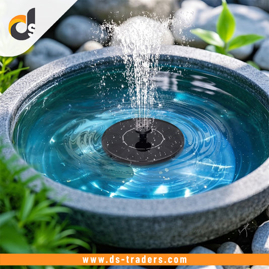 Automatic Solar Powered Water Fountain