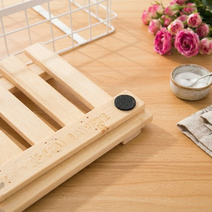 1PC Wooden Heat Resistant Table Mat