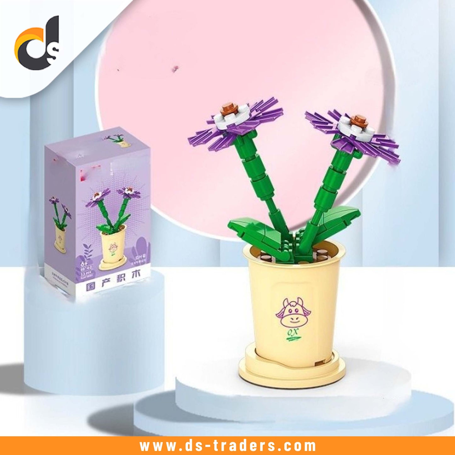 Flower Building Blocks Game Toy