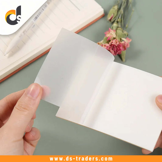 50 Sheets Transparent Sticky Notes