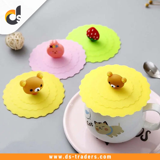 1 Pc Heat-Resistant Silicone Cup Cover