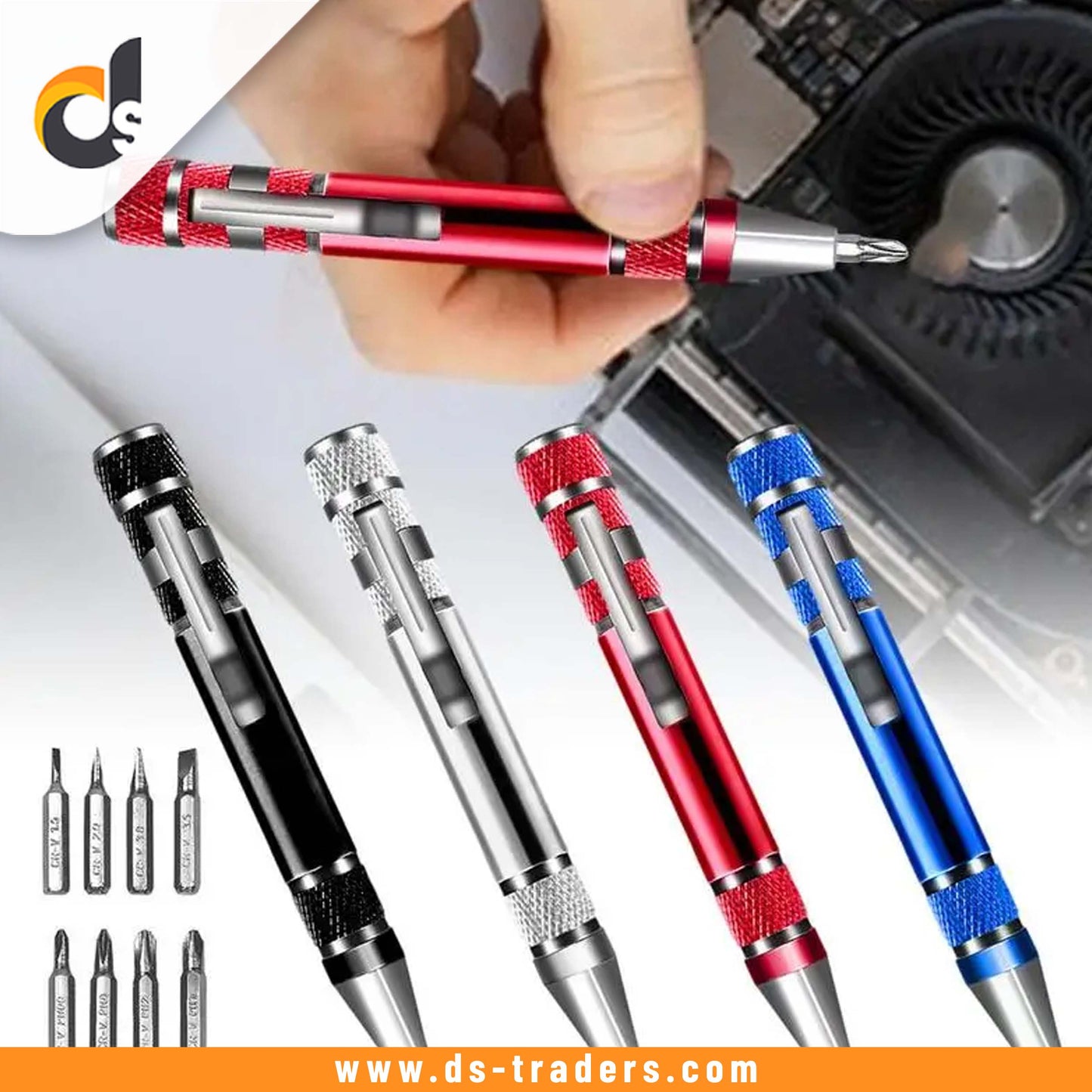 8 In 1 Pocket Screwdriver Pen