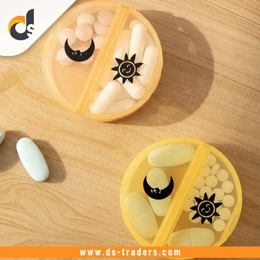 2PCs Mini Medicine Storage Box