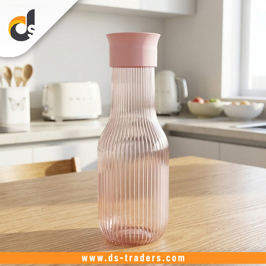 Plastic Linear Design Water Bottle