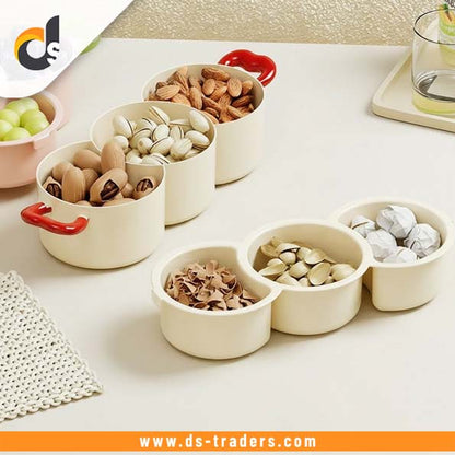 2 in 1 Creative Double Layer Storage Tray