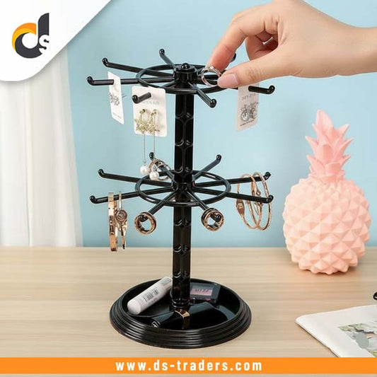 Rotating 2 Tier Multifunctional Rack