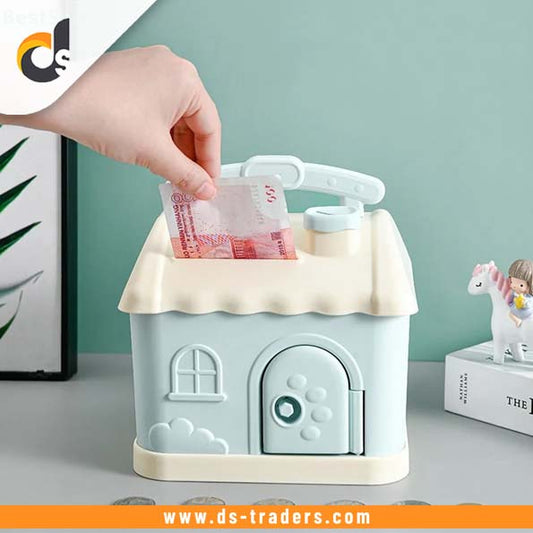 Plastic House Shape Money Saving Box