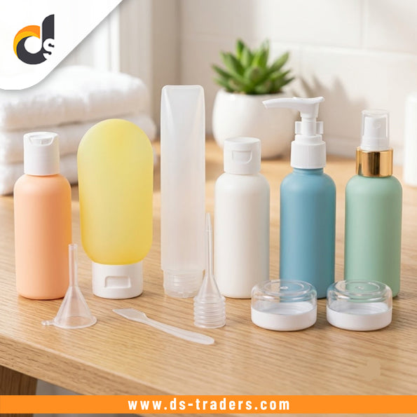11PCs Portable Skincare Travel Kit