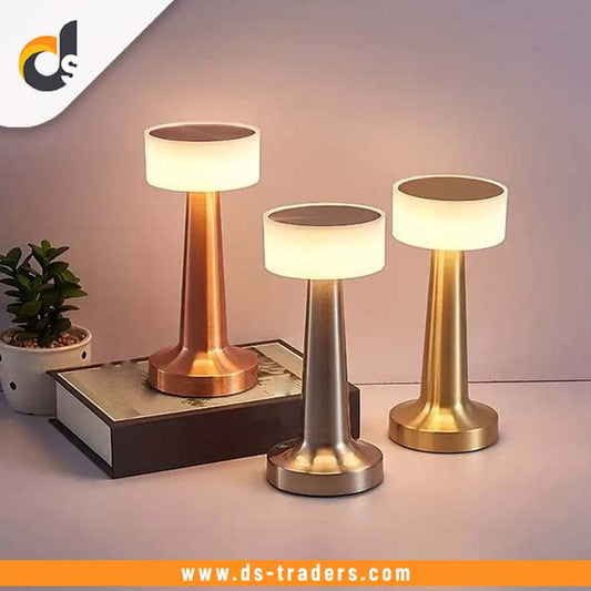 Rechargeable Metal Touch Sensor Table Lamp