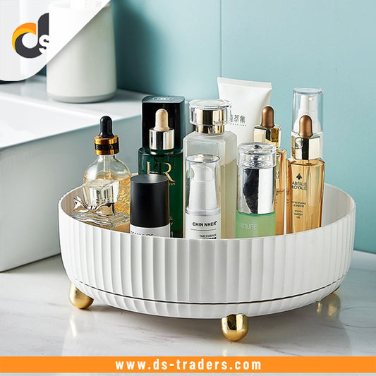 360 Rotatable Round Desktop Storage Tray