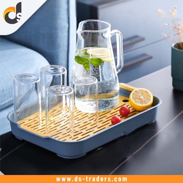 Anti-Slip Double Layer Drain Tray