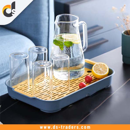 Anti-Slip Double Layer Drain Tray