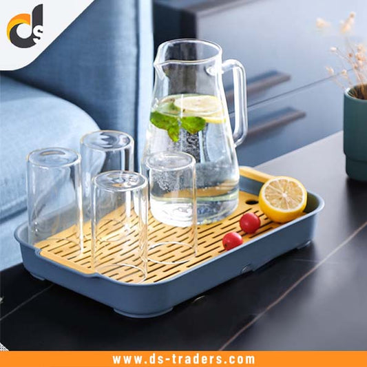 Anti-Slip Double Layer Drain Tray