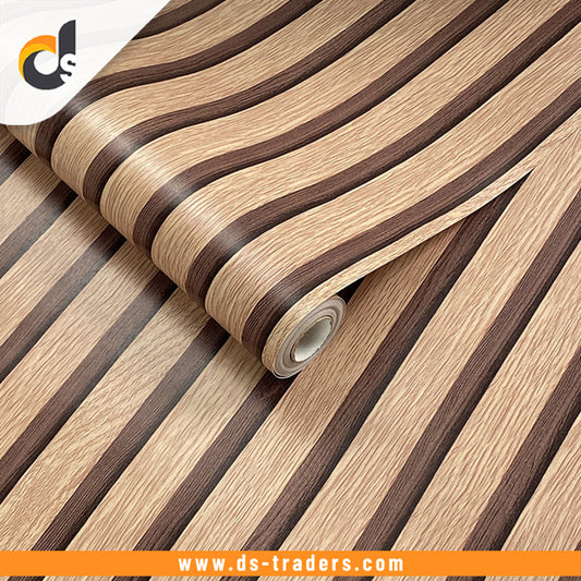 Waterproof Wood Texture Marble Sheet (60cm x 2m)