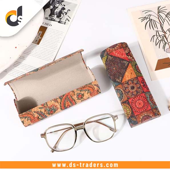 Portable Retro Glasses Storage Case