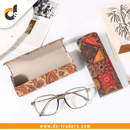 Portable Retro Glasses Storage Case