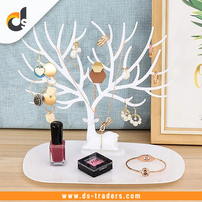 Creative Deer Tree Shape Jewelry Organizer