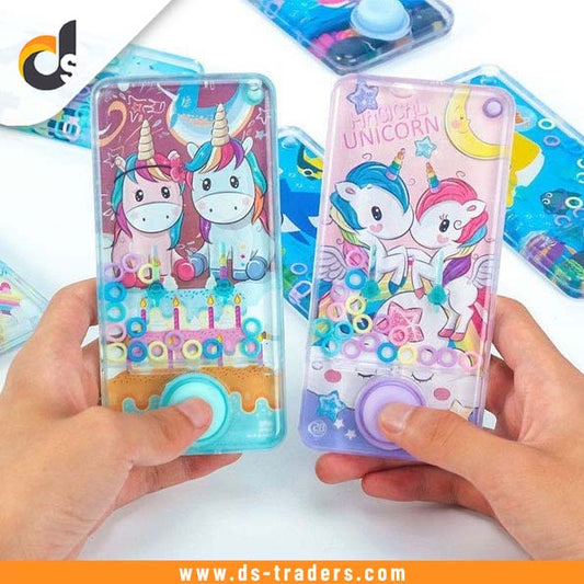 Cartoon Printed Hand Held Water Ring Game