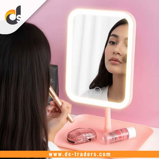 Portable Smart LED Makeup Mirror