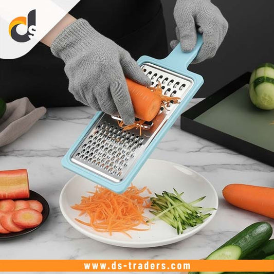 3 In 1 - Stainless Steel Fruit & Vegetable Grater