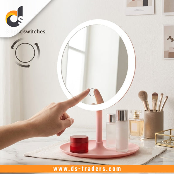 Rechargeable LED Light Makeup Mirror