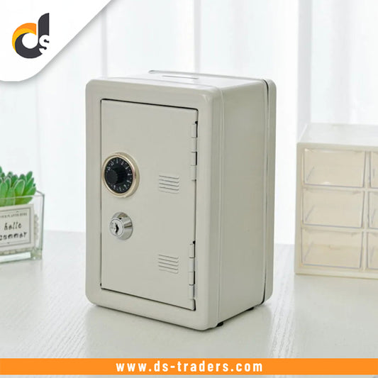 Metal Saving Box with Password & Key Lock