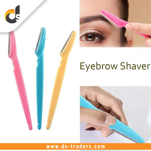 Pack Of 3 Eyebrow Trimmer Safety Razor Face Shaver Blades.