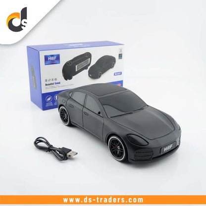 Solar Rechargeable Car Shape Wireless Speaker