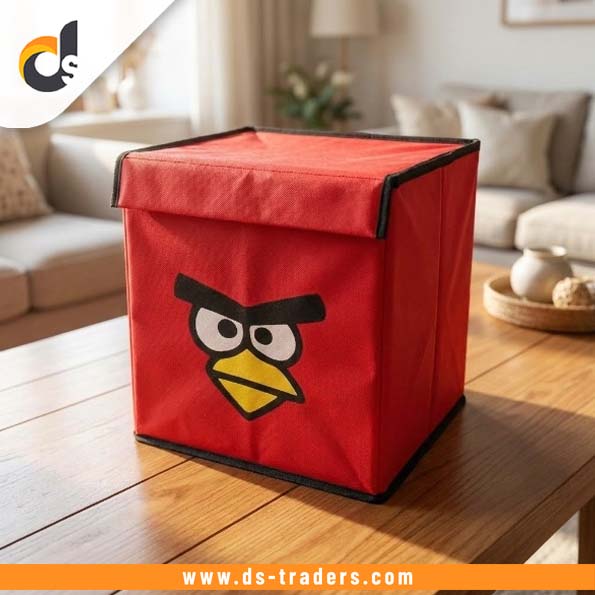 Foldable Non Woven Cartoon Printed Storage Organizer